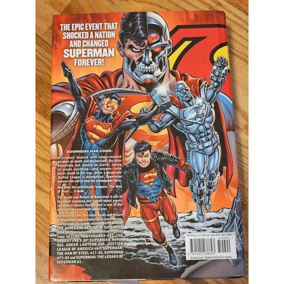 DC Comics The Death and Return of Superman Omnibus - Picture 2 of 3